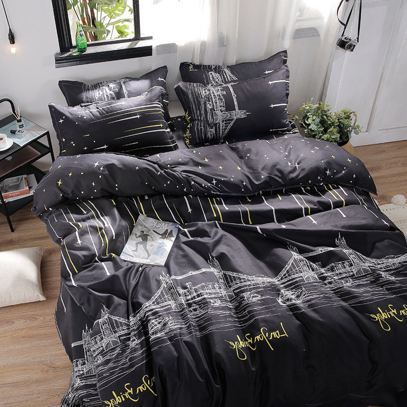 Four-piece Cotton Winter Quilt Core Set For Spring And Autumn – JVL ...